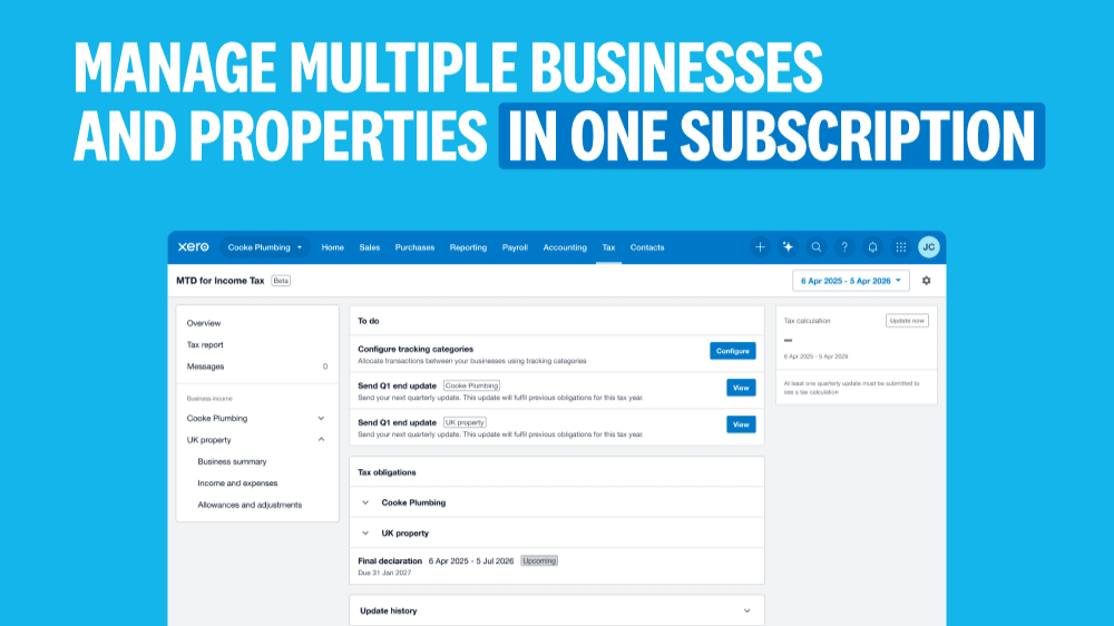 Making Tax Digital for Income Tax: Multi-Business is Here!