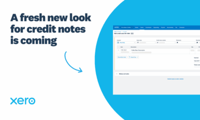 A fresh new look for your credit notes