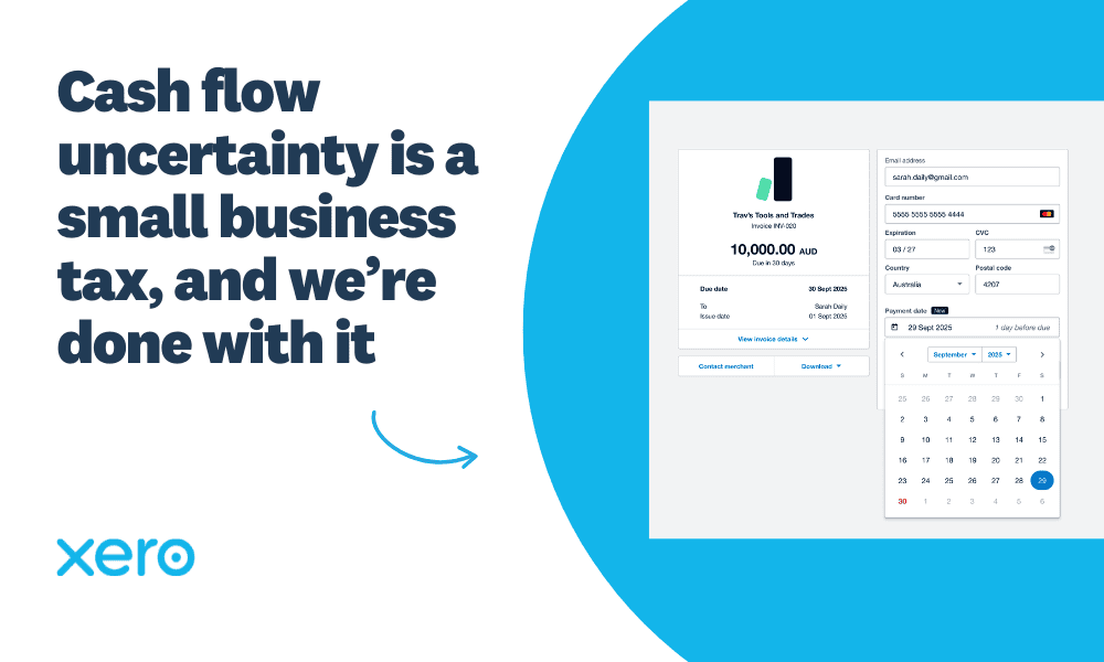Cash flow uncertainty is a small business tax, and we’re done with it