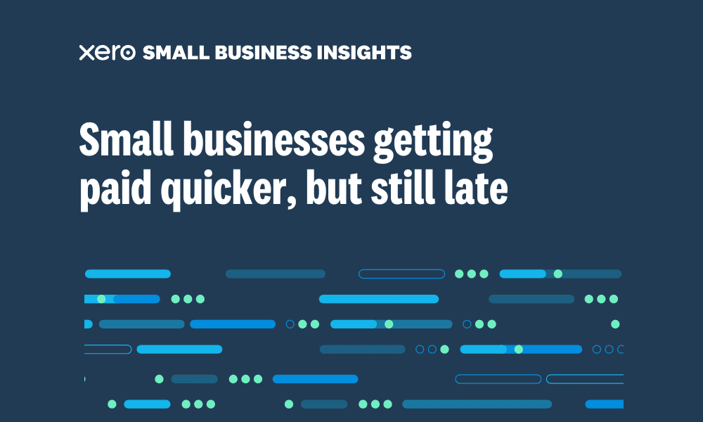 Small businesses getting paid quicker, but still late