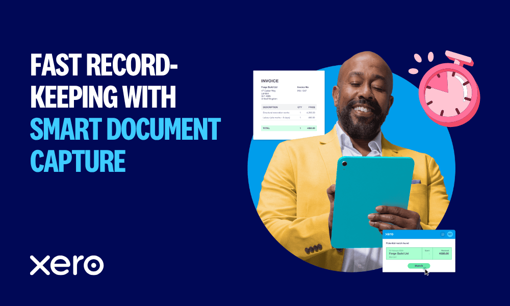 Faster record-keeping with smart document capture