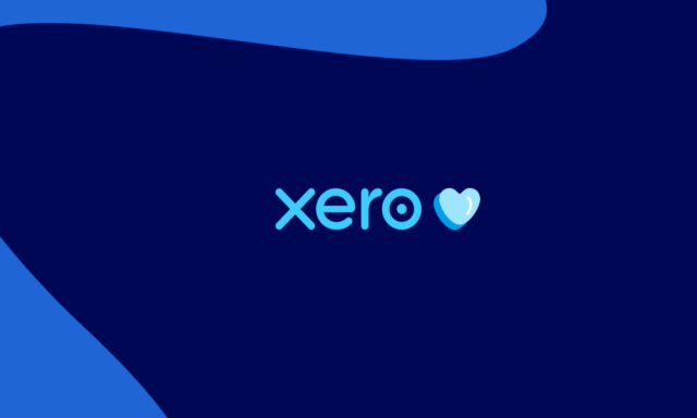 Xero logo with heart
